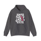 Valentine's day Heavy Blend™ Hooded Sweatshirt, Valentine's Day Teacher Gift