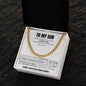 To My Son - Forever Linked | Cuban Link Chain