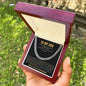 To My Son - Forever Linked | Cuban Link Chain (Blk)
