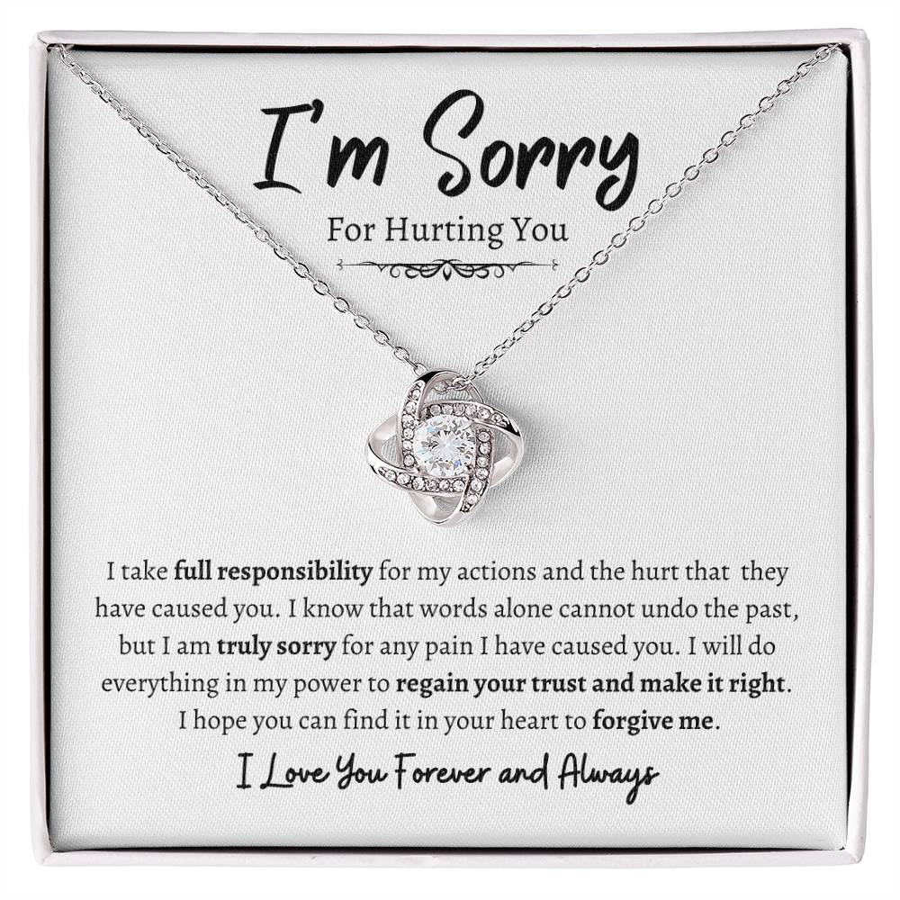 I'm Sorry For Hurting You | Love Knot wb