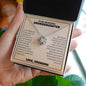 To My Beautiful Granddaughter - Always Be Brave And Be Strong - Love Knot Necklace/GM