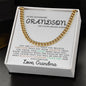 TO MY GRANDSON | CUBAN LINK CHAIN