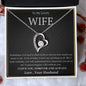 To My Lovely Wife, I Love you Forever and Always | Forever Love Necklace