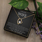 To My Lovely Wife, I Love you Forever and Always | Forever Love Necklace