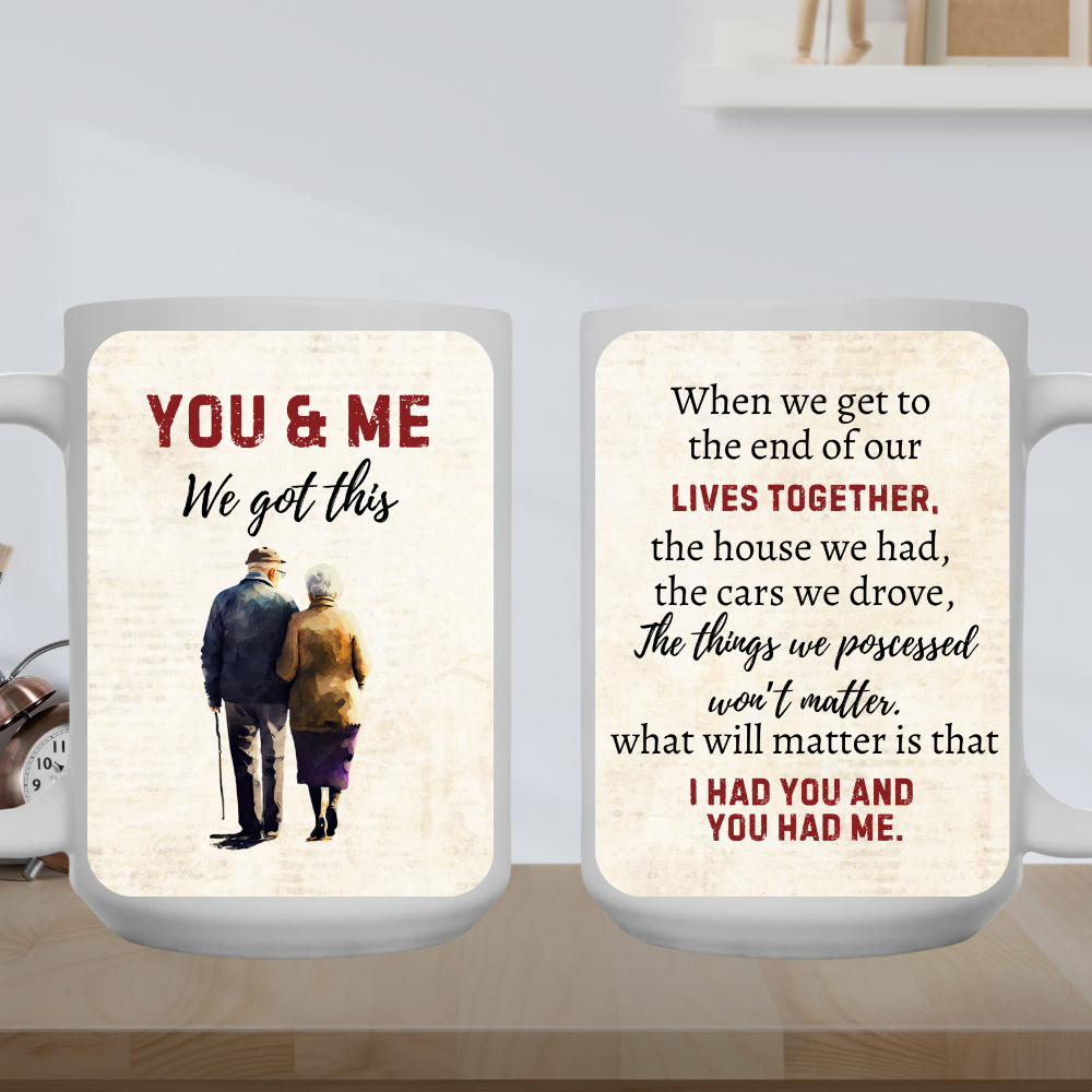 Soulmate Gift | Old Couple | Mug