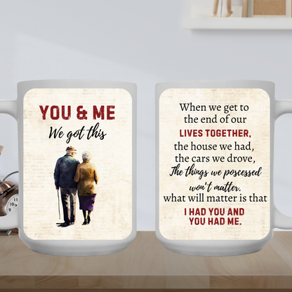 Soulmate Gift | Old Couple | Mug