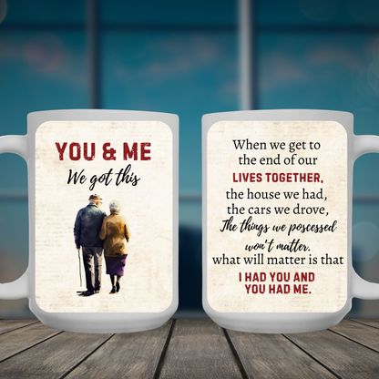 Soulmate Gift | Old Couple | Mug