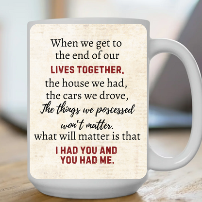 Soulmate Gift | Old Couple | Mug