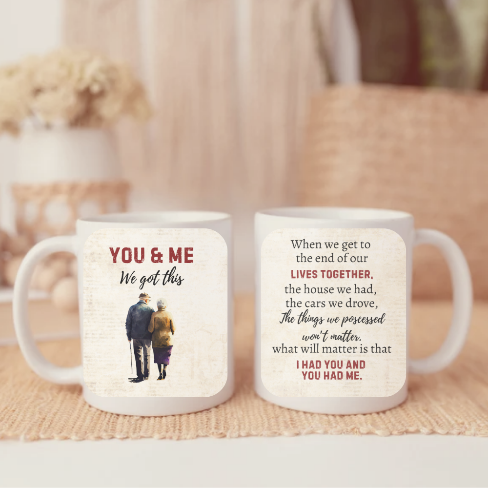 Soulmate Gift | Old Couple | Mug