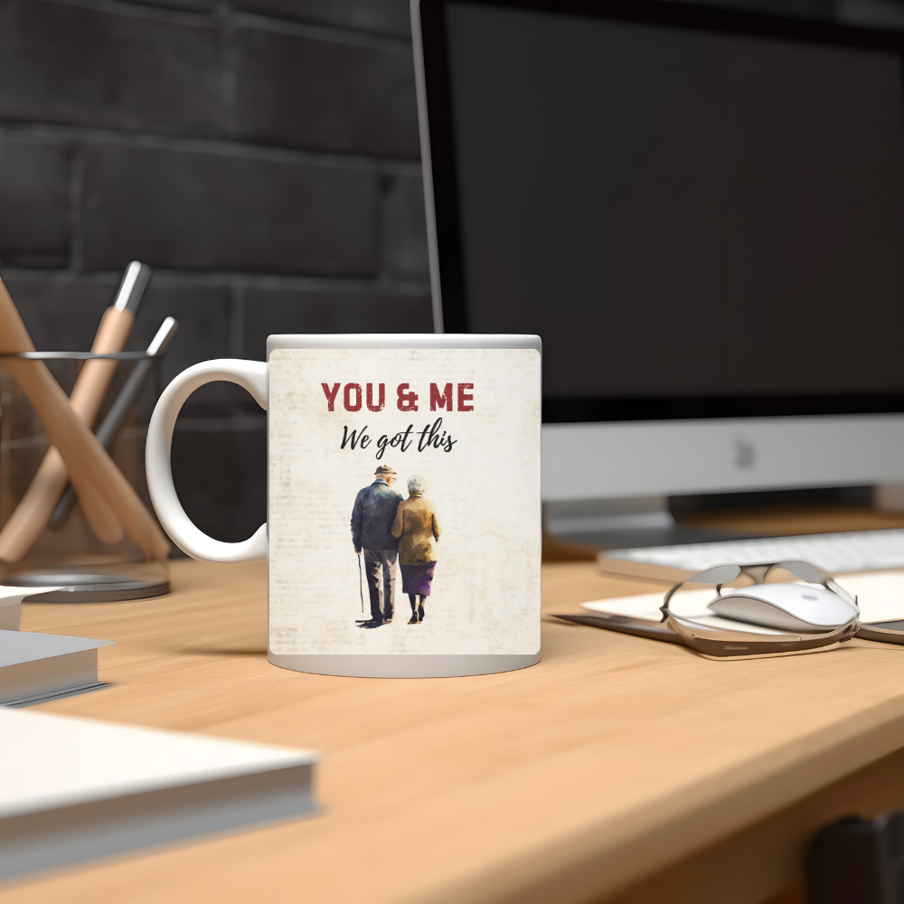 Soulmate Gift | Old Couple | Mug