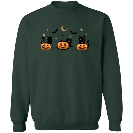 Halloween Black Cat Sweatshirt