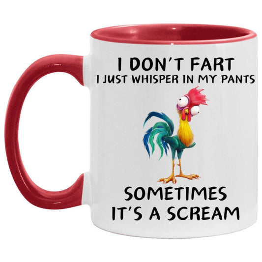 I DON'T FART 11OZ 11oz Accent Mug