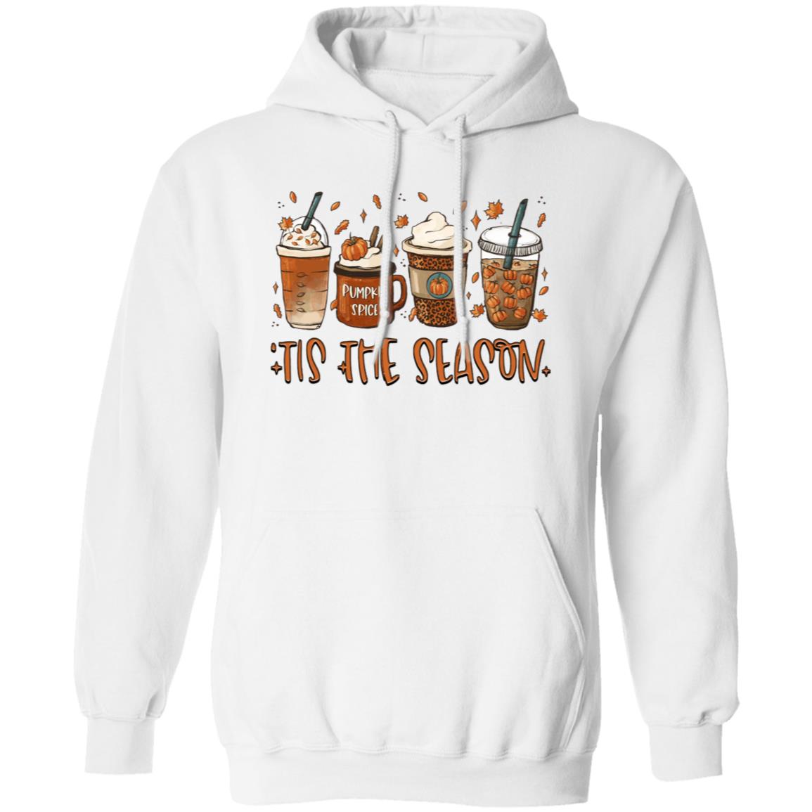 Tis The Season Fall Coffee Pullover Hoodie