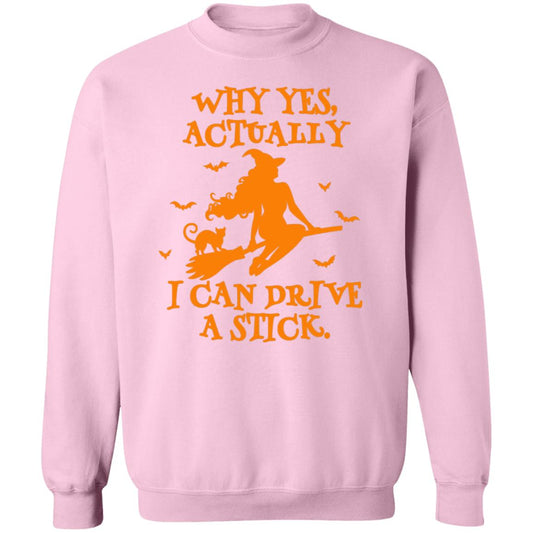 Yes I Can Drive A Stick Sweatshirt