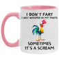 I DON'T FART 11OZ 11oz Accent Mug