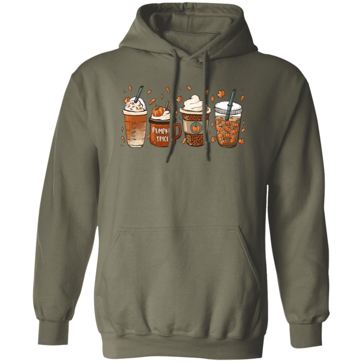 Fall Coffee Pullover Hoodie