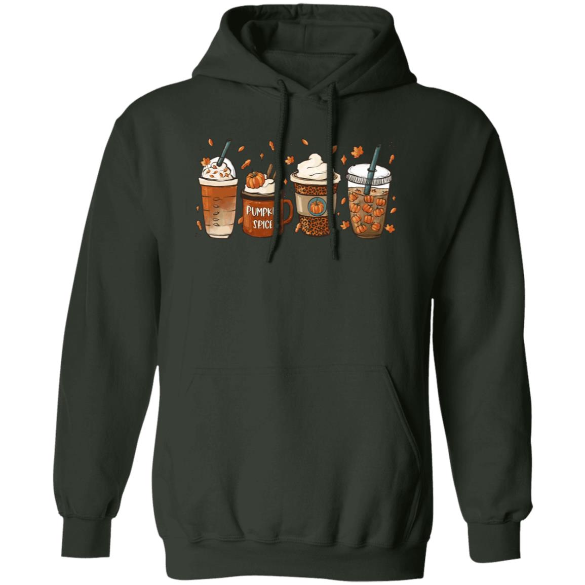 Fall Coffee Pullover Hoodie