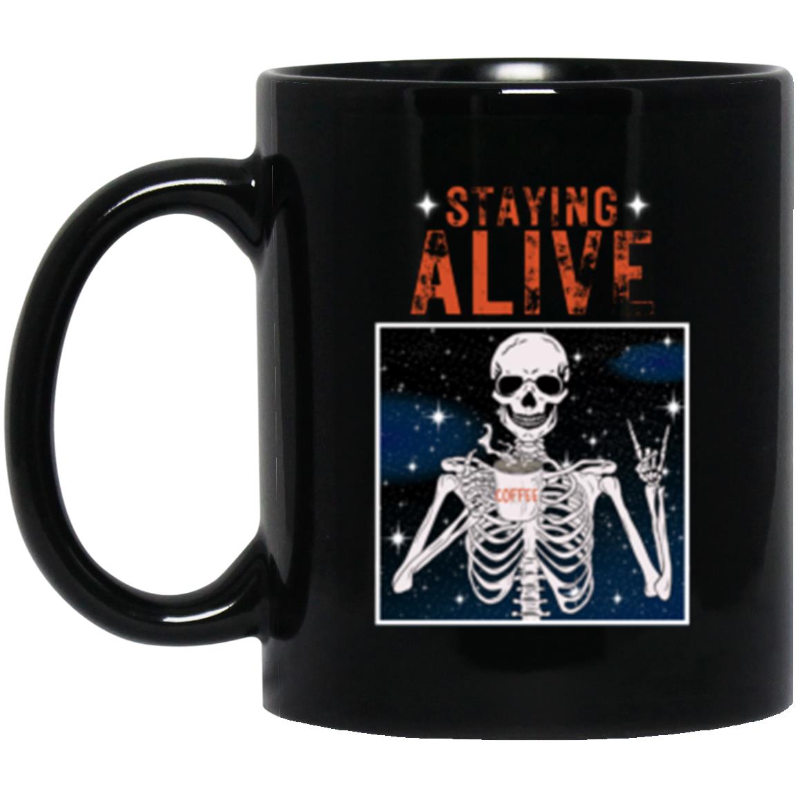 STAYING ALIVE 11oz HALLOWEEN Mug