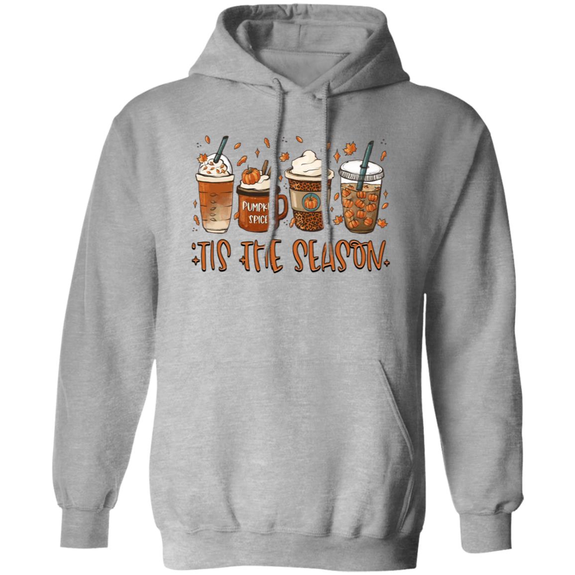 Tis The Season Fall Coffee Pullover Hoodie