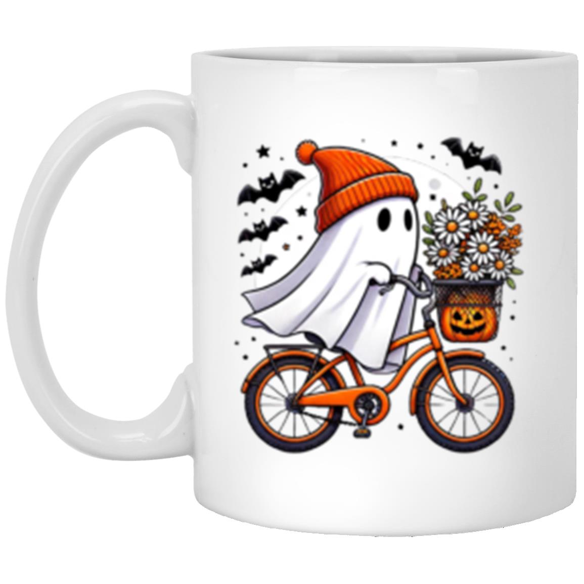 Halloween Cycopath Cute Ghost