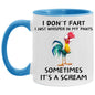 I DON'T FART 11OZ 11oz Accent Mug