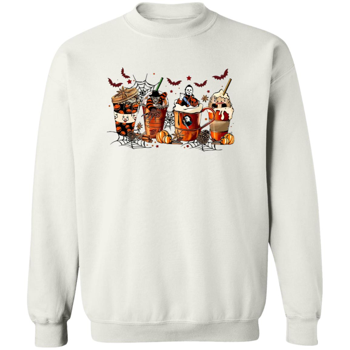 Skeleton Coffee Cups Sweatshirt