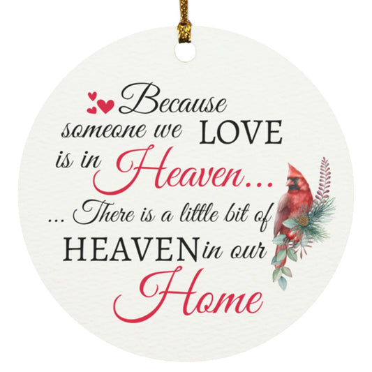 Heaven in our Home Circle Ornament