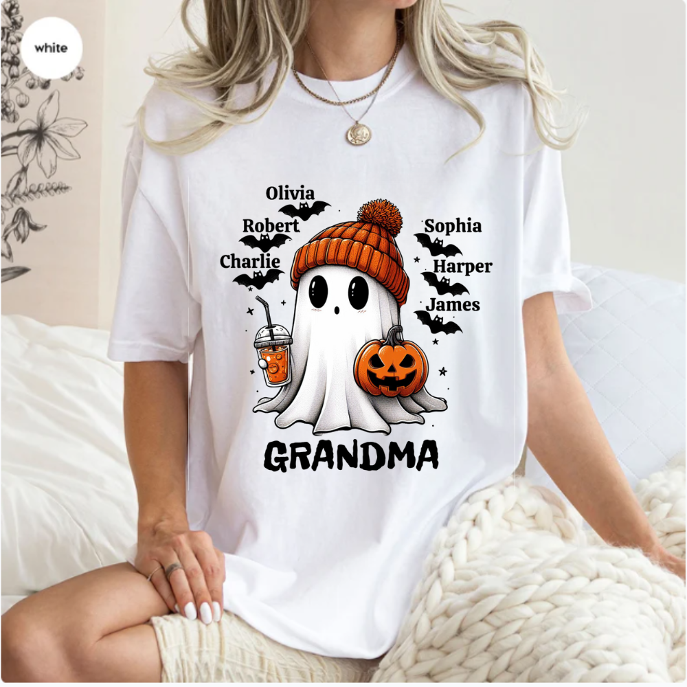 Personalized Fall Halloween T-shirt