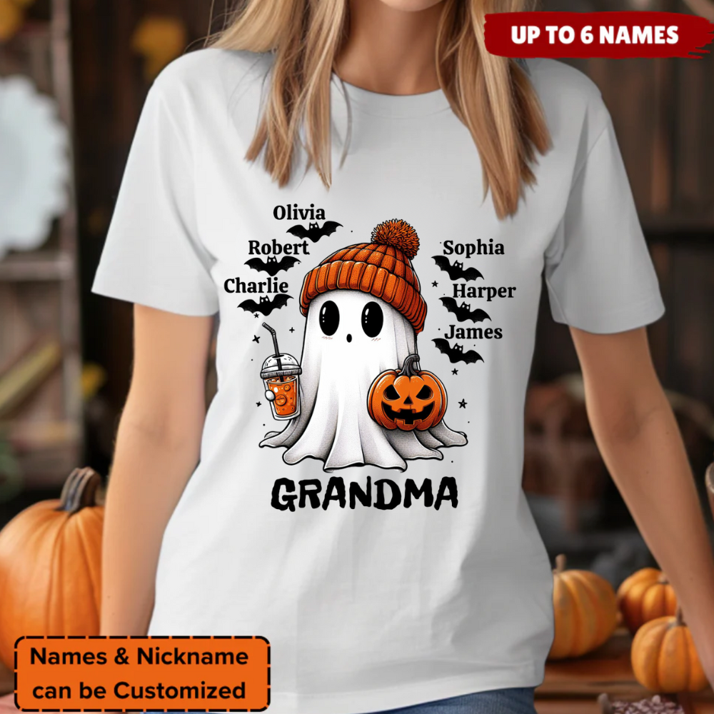 Personalized Fall Halloween T-shirt