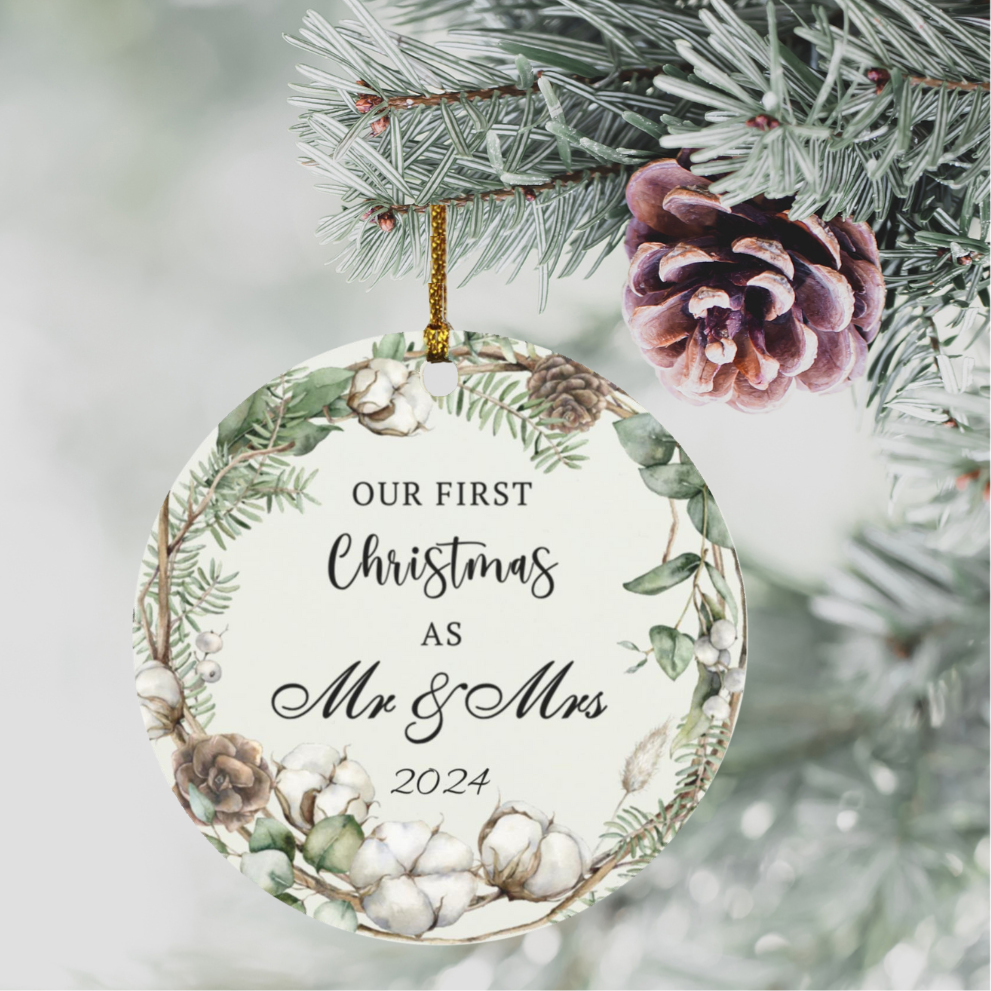 Our First Christmas As Mr & Mrs