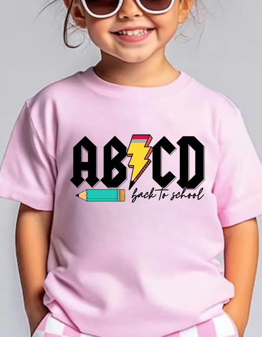 AB⚡️CD School Tour Back-to-School T-Shirt