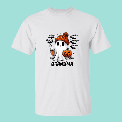 Personalized Fall Halloween T-shirt