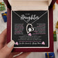 To My Daughter | Forever Love Necklace (P)