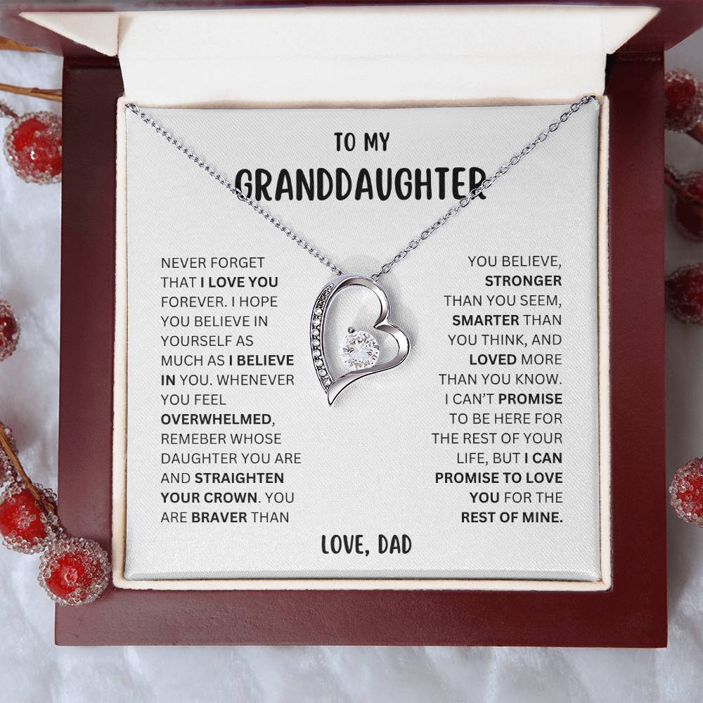 To My Granddaughter | W