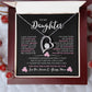 To My Daughter | Forever Love Necklace (P)