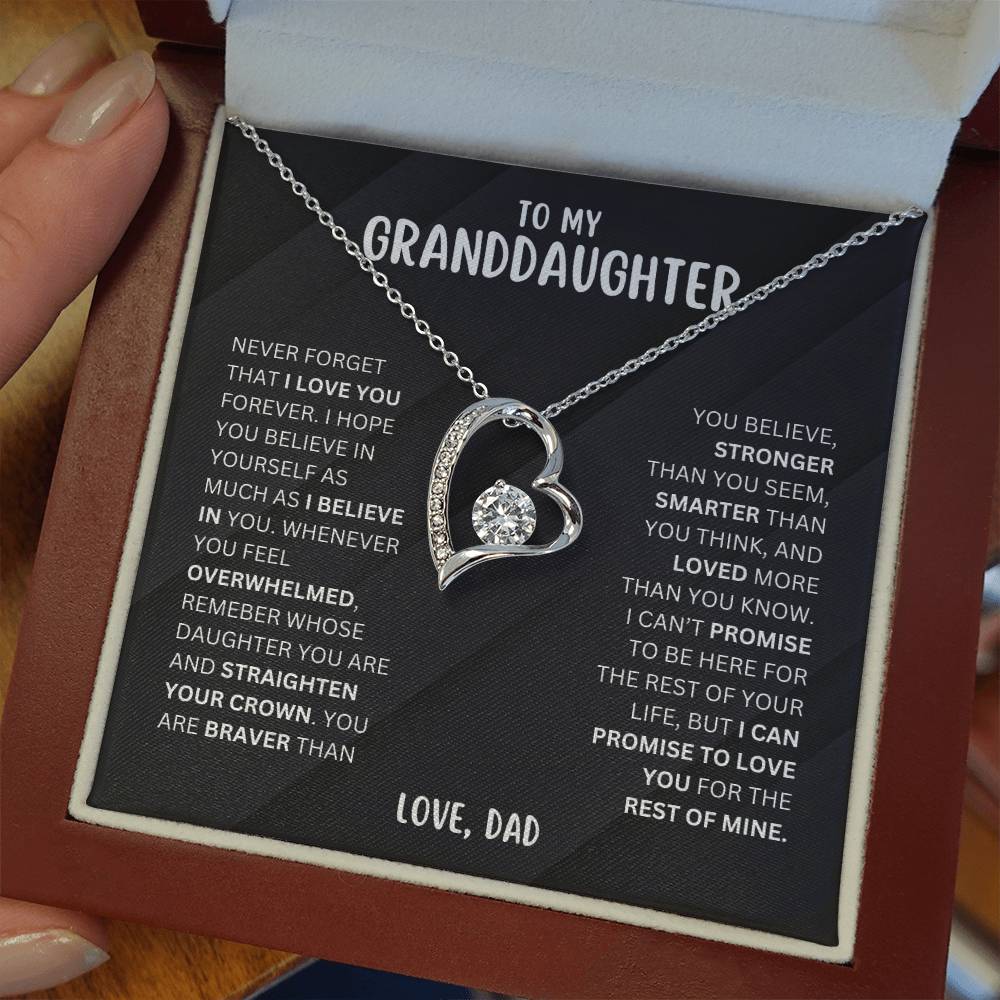 To My Granddaughter | B