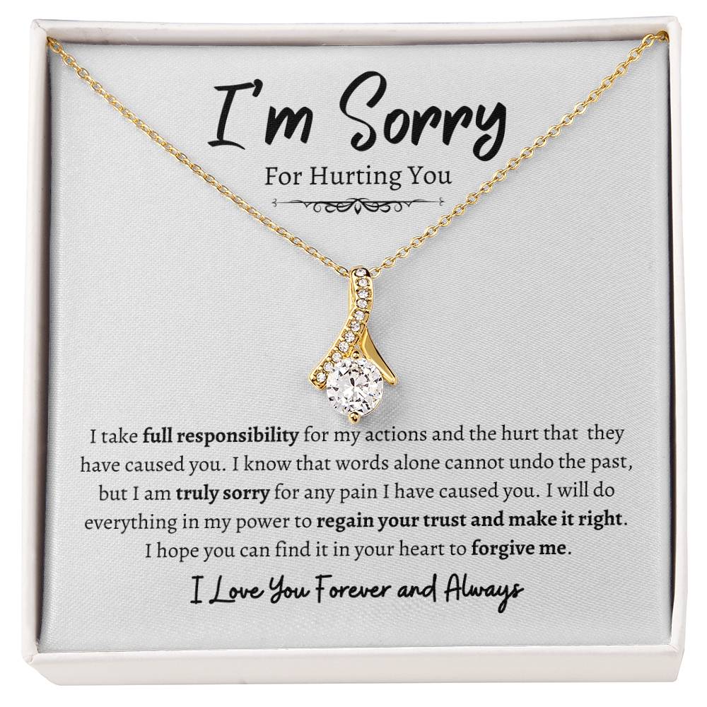 I'm Sorry For Hurting You | Alluring Beauty Necklace wb