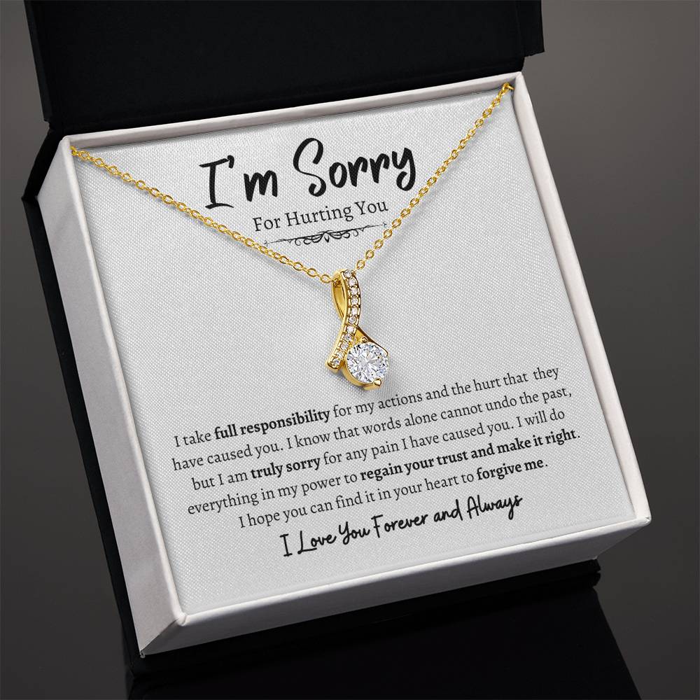 I'm Sorry For Hurting You | Alluring Beauty Necklace wb