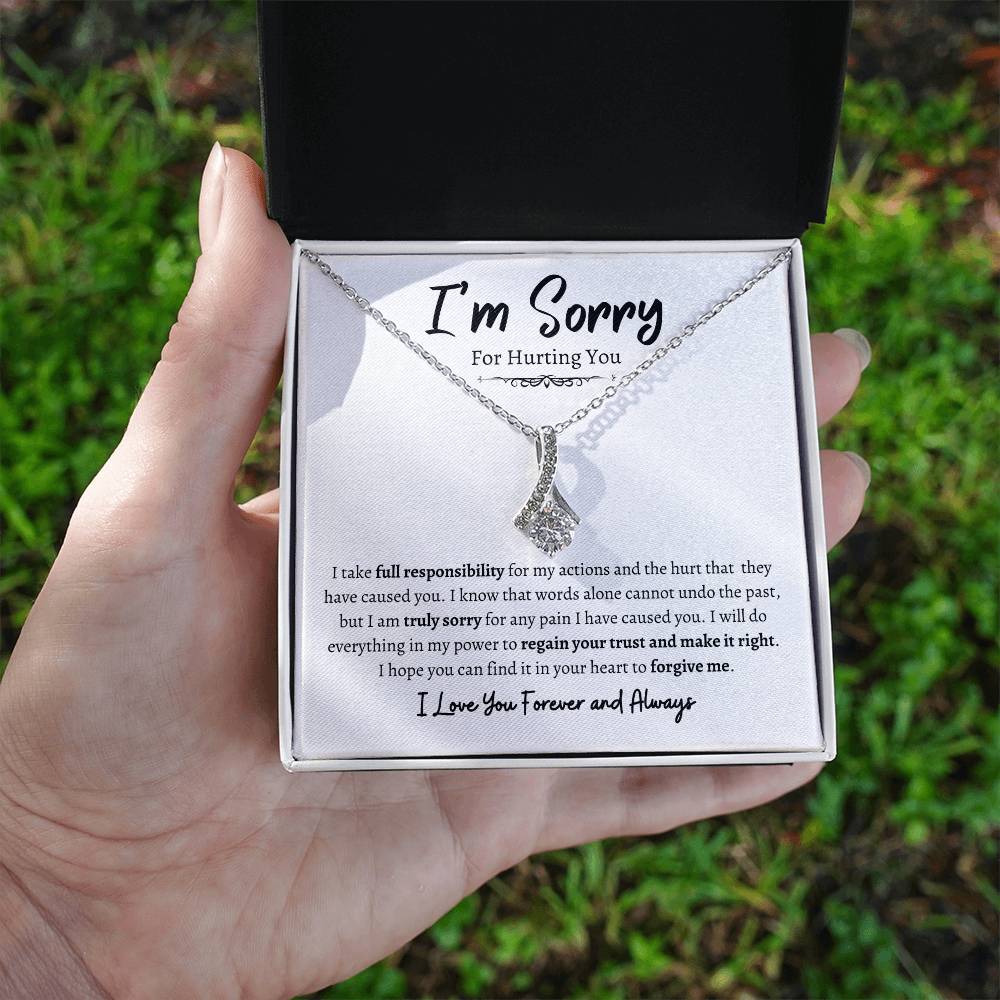 I'm Sorry For Hurting You | Alluring Beauty Necklace wb