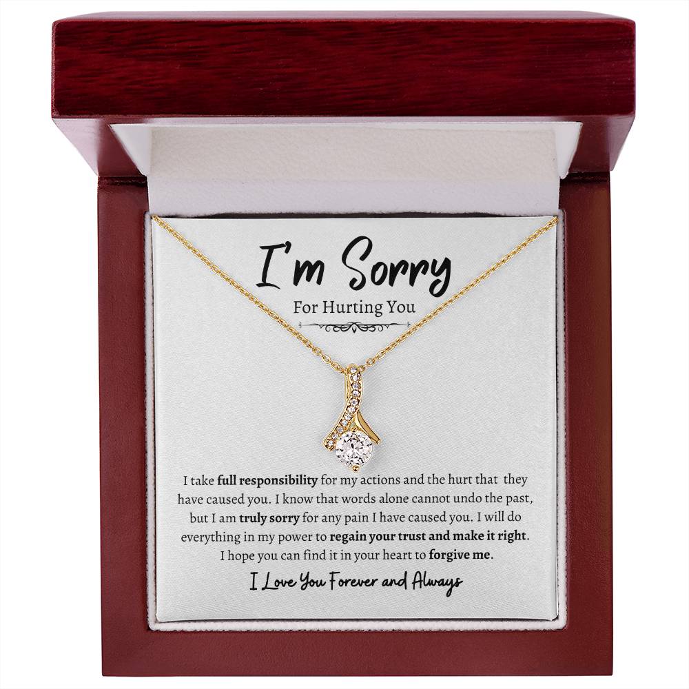 I'm Sorry For Hurting You | Alluring Beauty Necklace wb