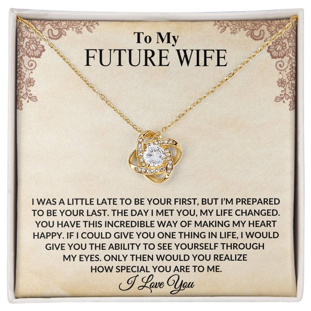 To My Future Wife | Love Knot Necklace