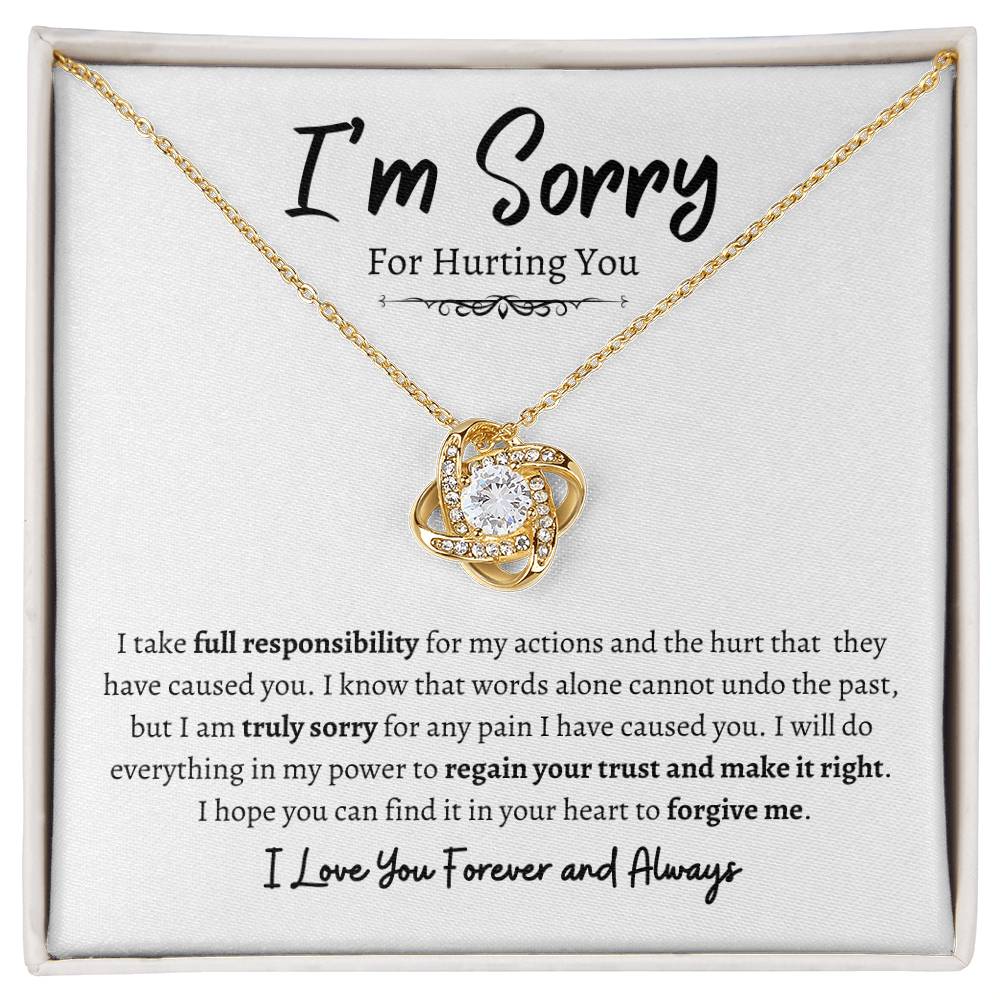 I'm Sorry For Hurting You | Love Knot wb