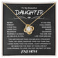 Live Out Your Dreams | Love Knot Necklace