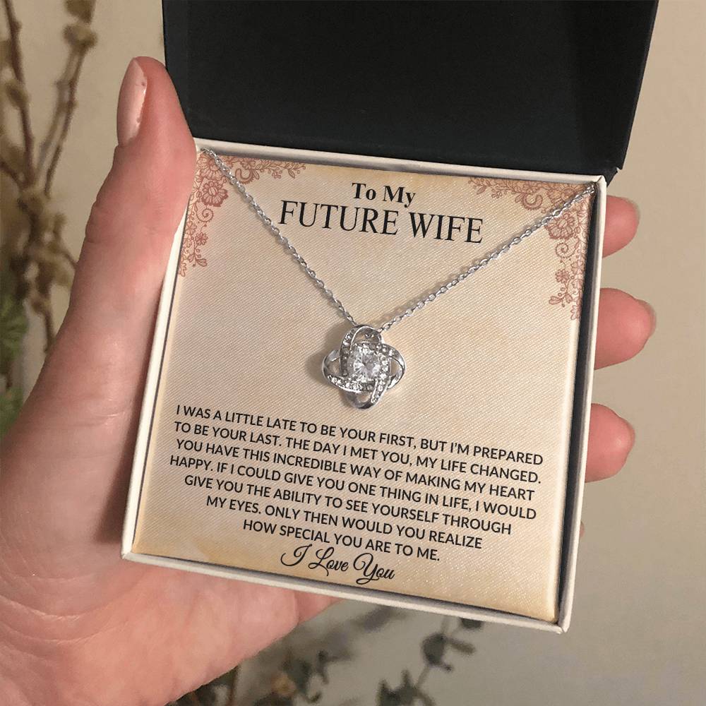 To My Future Wife | Love Knot Necklace