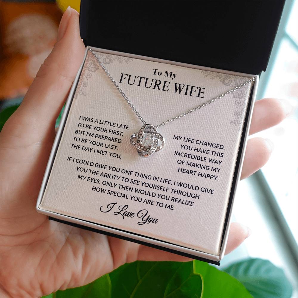 To My Future Wife | Love Knot | Vintage