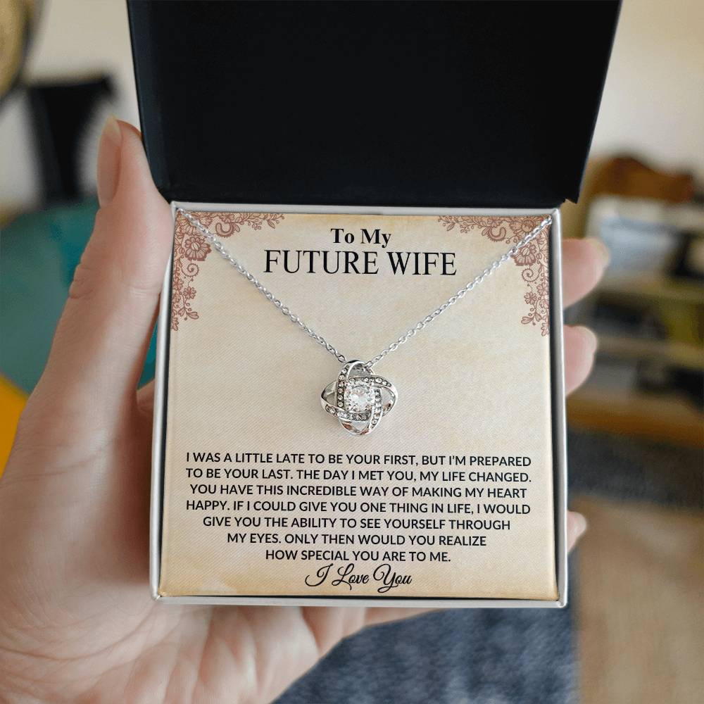 To My Future Wife | Love Knot Necklace