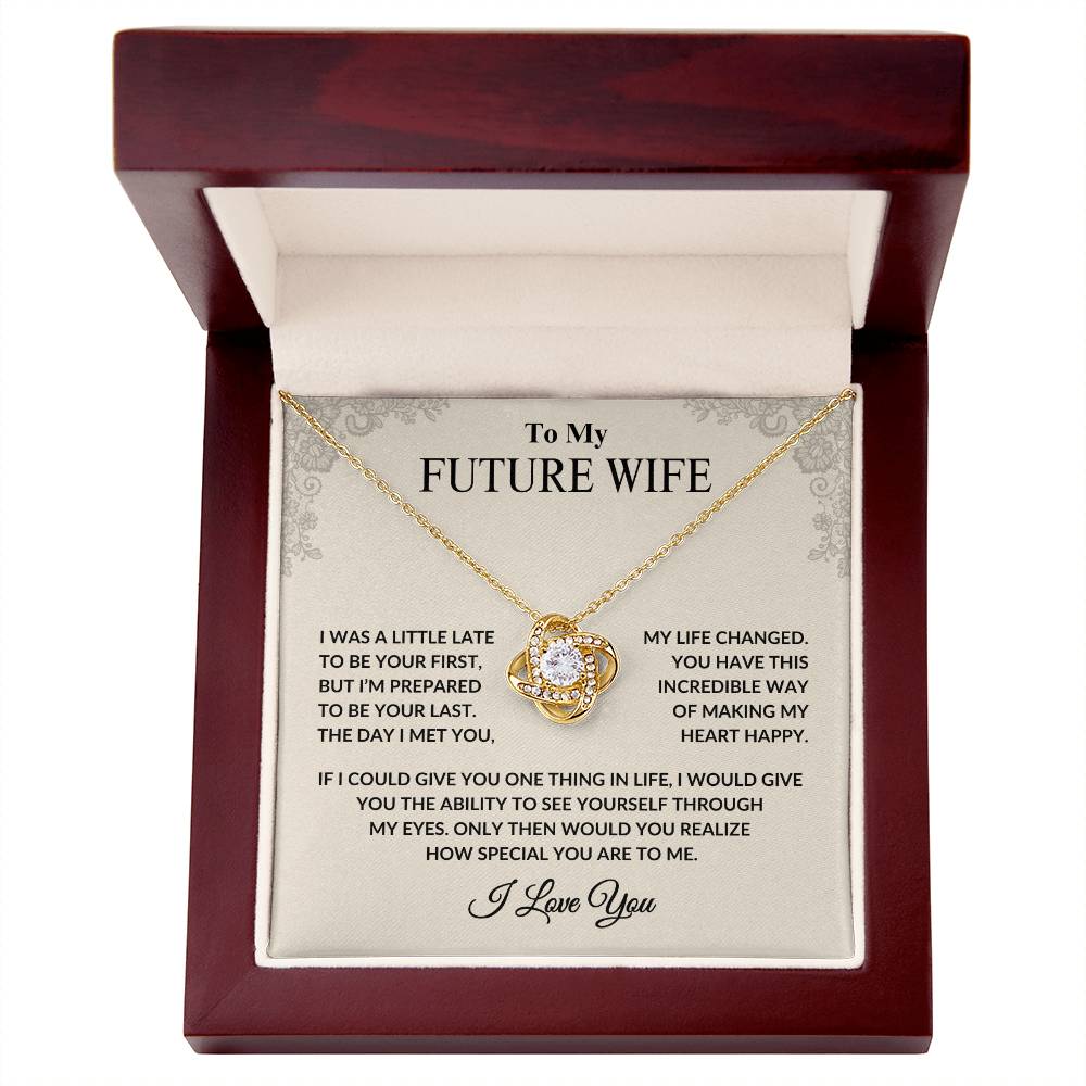 To My Future Wife | Love Knot | Vintage