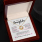 To My Daughter- The Amazing Woman You Are | Love Knot Necklace