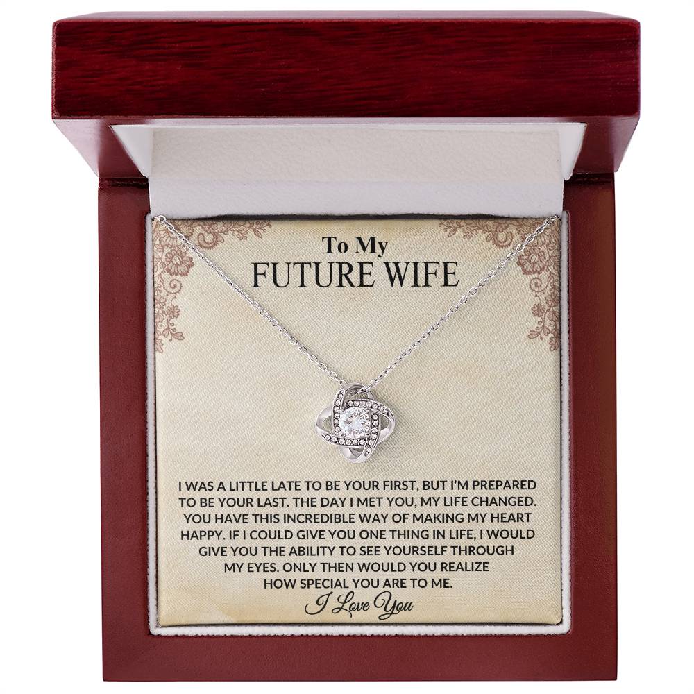 To My Future Wife | Love Knot Necklace