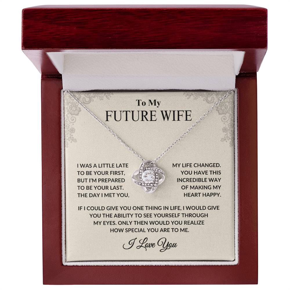 To My Future Wife | Love Knot | Vintage